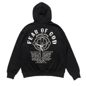 Fear Of God Warren Lotas Hoodie – Black 1